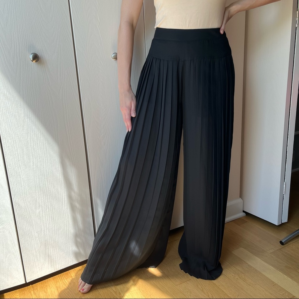 SOLD. Wide Leg Plisse Pants